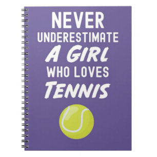 Pink Niedlich Tennis Geschenke für Kinder Spieleri Notizblock