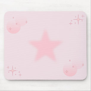 Pink Niedliche Ästhetik Mousepad
