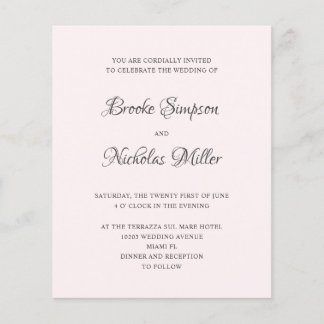 Pink | Niedrige Kosten Einfache Elegante Minimale