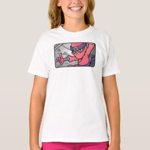 Pink Ninja individuell einstellbar T-Shirt