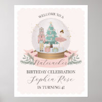 Pink Nutcracker Ballet Geburtstagsfeier