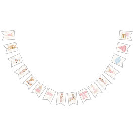 Pink Nutcracker Bunting Wimpelkette