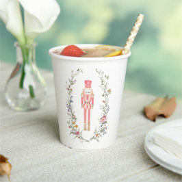 Pink Nutcracker Paper Partys Cup Pappbecher
