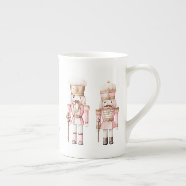 Pink Nutcracker Prozellantasse (Rechts)