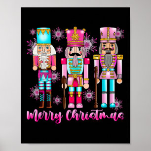 Pink Nutcracker Squad Pink Weihnachtsballett Xmas  Poster