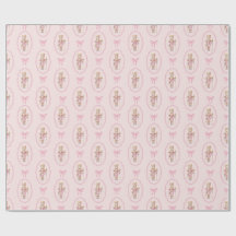 Pink Nutcracker Wrapping Paper