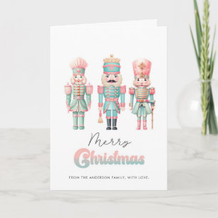 Pink Nutcrackers Karte