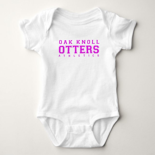Pink Oak Knoll Athletik T-Shirt (Vorderseite)