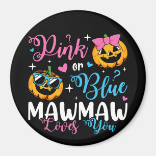 Pink oder blau Mawmaw Lieben Sie Pumpkin Baby Circ Magnet