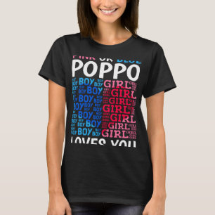 Pink oder blau Poppo Lieben Sie Geschlecht zeigen T-Shirt
