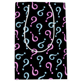 Pink oder Blue Baby Reveal Mittlere Geschenktüte