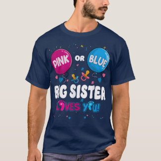 Pink oder Blue Balloon Big Brother Lieben Sie Gesc T-Shirt