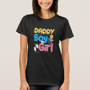 Pink oder Blue Daddy Lieben Ihr bester Vater je Va T-Shirt