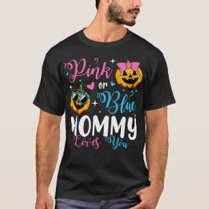 Pink oder Blue Mommy Lieben Sie Pumpkin Baby Men T-Shirt