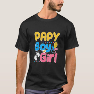 Pink oder Blue Papy Lieben Ihr bester Vater je Fat T-Shirt