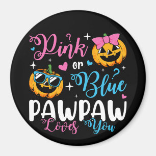 Pink oder Blue Pawpaw Lieben Sie Pumpkin Baby Circ Magnet