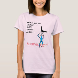 Pink - Oma's Advice Boomeranged T-Shirt
