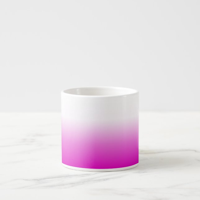 Pink Ombr Gradient Background Design-60416 Espressotasse (Vorderseite)