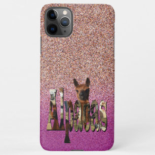 Pink Ombre Alpaca Design, iPhone 11Pro Max Hülle