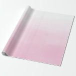 Pink Ombre Geschenkpapier<br><div class="desc">Mit einem rosa Aquarellmuster.</div>