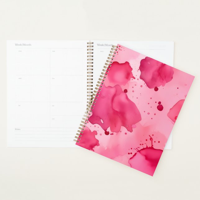 Pink on Pink Abstract  Planer (Anzeige)