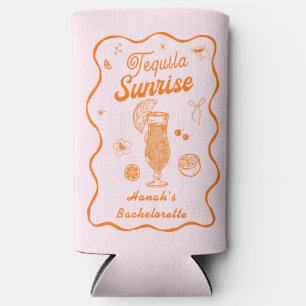 Pink Orange Tequila Selters Dosenkühler