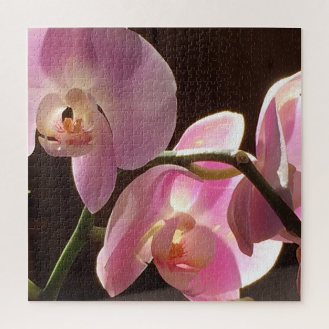 Pink Orchid Jigsaw Puzzle (Vertikal)