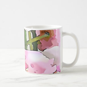 Pink Orchid Tasse