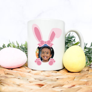 Pink Ostersonne Personalisiertes Foto Kaffeetasse