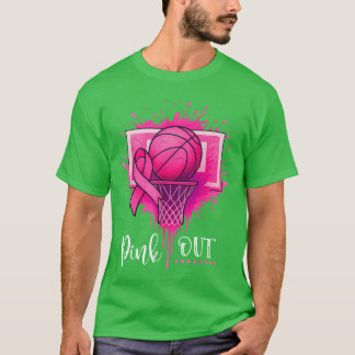 Pink-Out-Basketball-Brustkrebs-Bewusstseins-Gesche T-Shirt