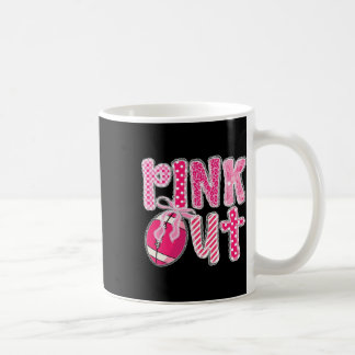 Pink-out Coquette Pink Bow Footll Brustkrebs Aw Kaffeetasse