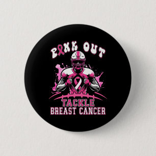 Pink-Out-Taktik Brustkrebs-Bewusstsein Amerikaner Button