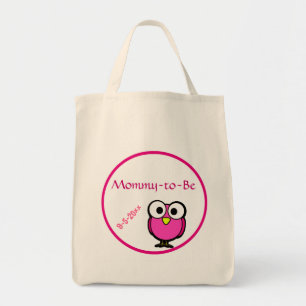 Pink Owl Babydusche Tragetasche