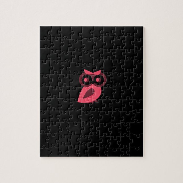 Pink Owl Puzzle (Vertikal)