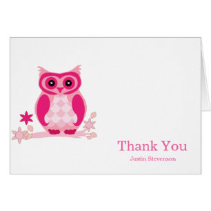 Pink Owl Vielen Dank