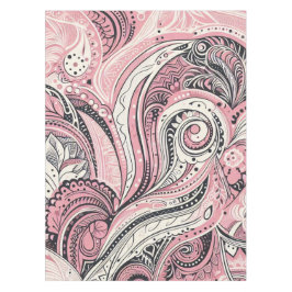 Pink Paisley Die Zuhause Studio Tischdecke
