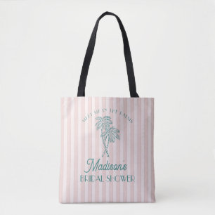 Pink Palm Spring Pastell Beach Brautparty