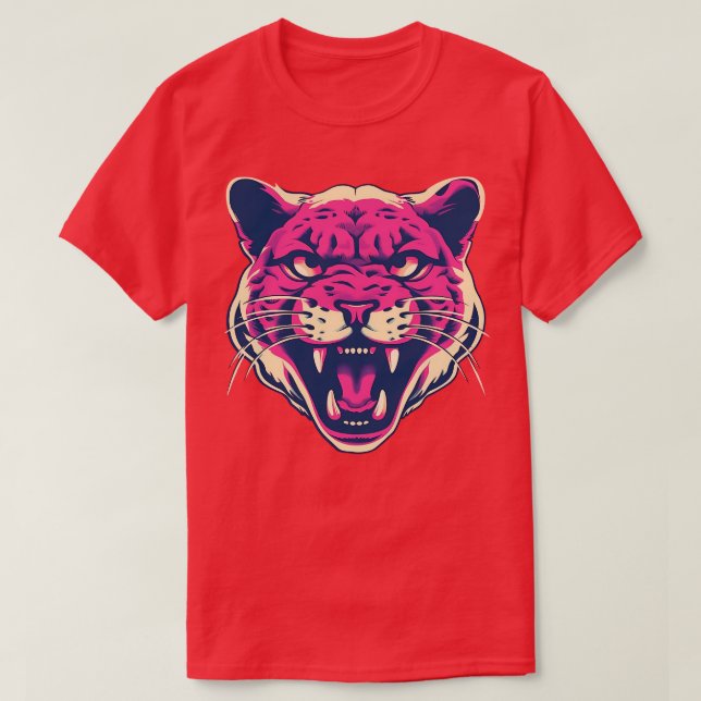 Pink Panther Face T-Shirt (Design vorne)