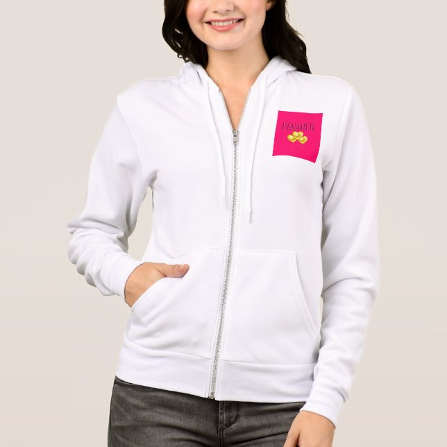 Pink Panther Liebe Hoodie (Vorderseite)