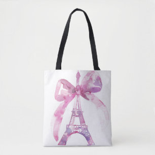 Pink Paris Eiffel Tower Tasche