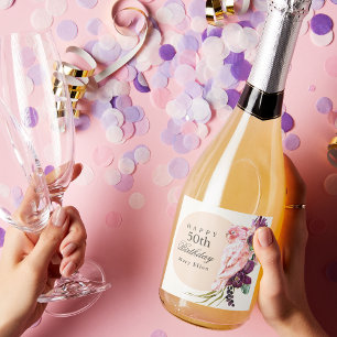 Pink Parrot Boho Tropical 50. Geburtstag