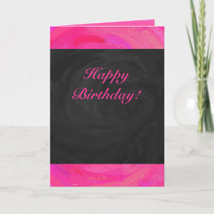 Pink Passion Personalisiert Karte