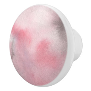 Pink Pastel Aquarellfarbe Textur Keramikknauf