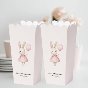: Pink Pastel Bunny Oaster Kindergeburtstag Geschenkschachtel