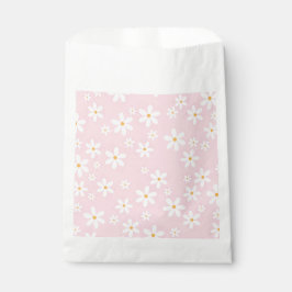 Pink Pastel Daisies Gefallen Taschen Geschenktütchen