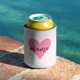 Pink Pastel Mama Can Cooler - Muttertagsgeschenk Dosenkühler
