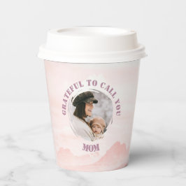 Pink Pastel Personalisierte Papiertafeln für die M Pappbecher