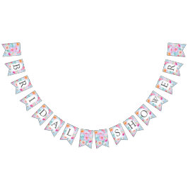 Pink Pastellfarben Brautparty Wimpelkette