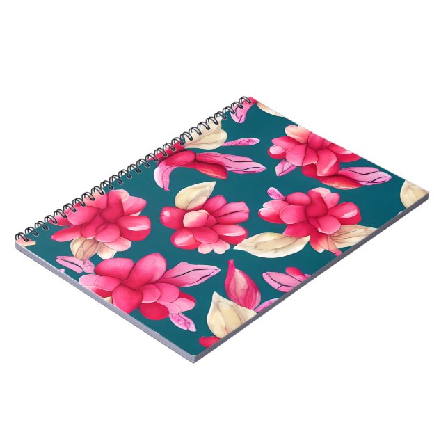 Pink Pastellfarben Notizblock (Linke Seite)