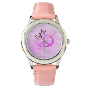 Pink Peace Armbanduhr